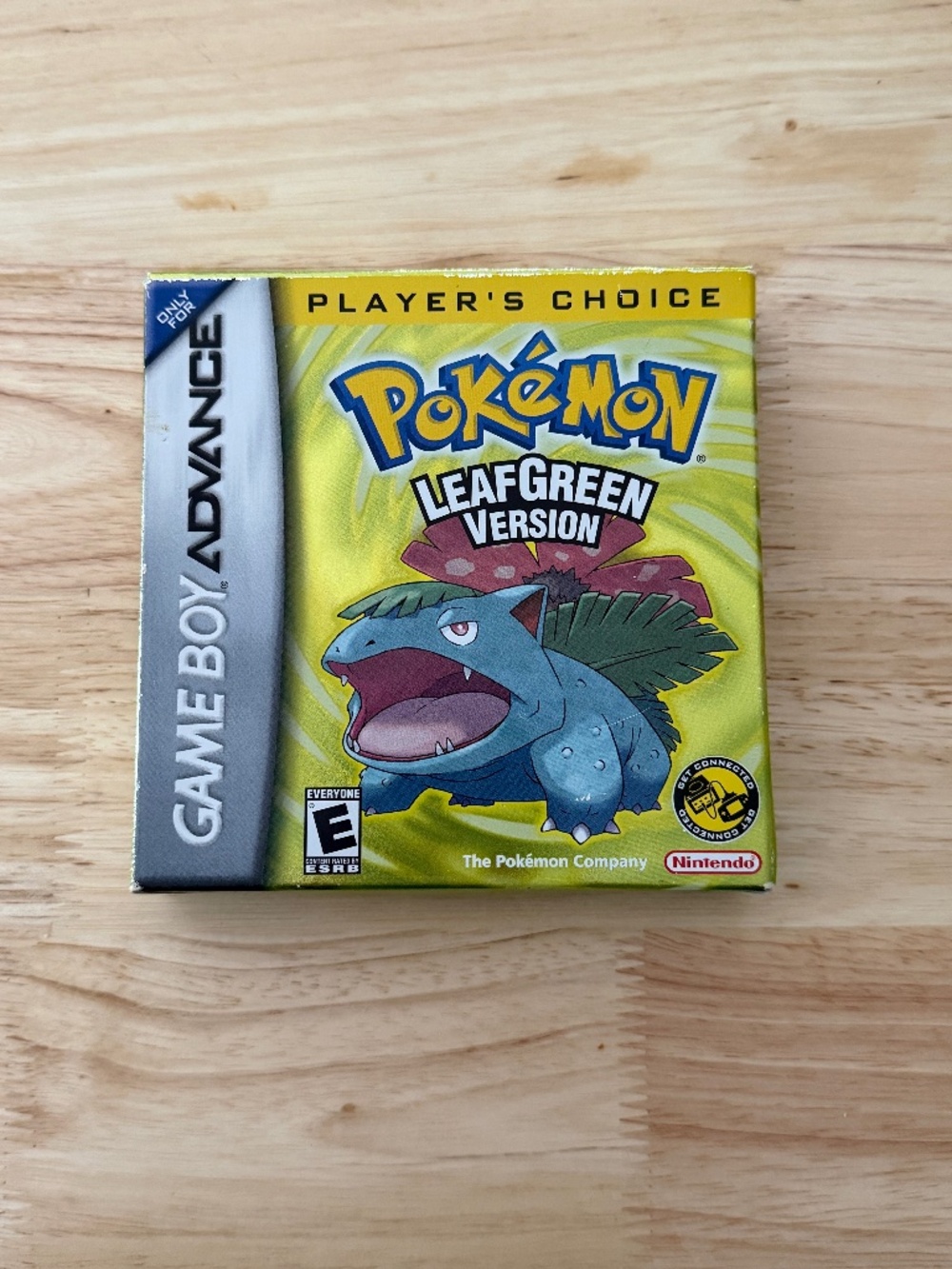 RARE Authentic Pokemon Leaf Green Vintage Game Boy Advance CIB